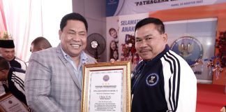 Bupati Bungo Dapat Penghargaan P4GN dari BNN RI