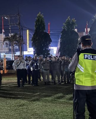 Polres Bungo dan Forkopimda Gelar Patroli Skala Besar Antisipasi Geng Motor dan Balap Liar