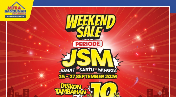 Jumat-Minggu, MBS Jambi Gelar Weekend Sale dengan Diskon Tambahan hingga 10%