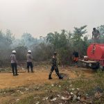 Hotspot Terdeteksi di Sungai Mengkuang, Petugas Temukan Lahan Bekas Terbakar